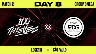 EDG vs. 100T — VCT LOCK//IN — Omega Bracket Day 8 Map 2