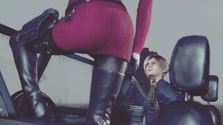 Resident Evil 4 Remake - Leon Reunite With Ada Wong (All Ada Scenes) 2023