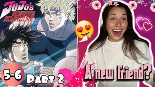 🌼CEASAR ZEPPELI INTRODUCTION🌼Jojo's Bizarre Adventure Part 2 Episode 5 and 6 REACTION + REVIEW