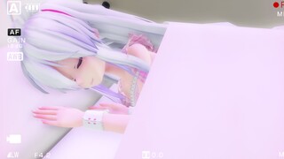 MMD | Secretly sneaked into my daughter's room, but then........