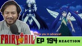 WENDY IS NOT JUST SUPPORT ANYMORE! | Fairy Tail Episode 194 [REACTION]