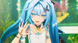 [Genshin Impact MMD/4k] Siapa yang berani memanggilku Hatsune Miku!! ||