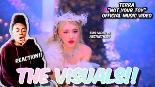 THE VISUALS IN THIS MUSIC VIDEO!! | #TERRA เทอร่า #NOTYOURTOY_TERRA​ M/V | REACTION!!