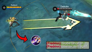 THIS IS HOW YOU COUNTER NEW HERO FREDRINN USING LANCELOT!