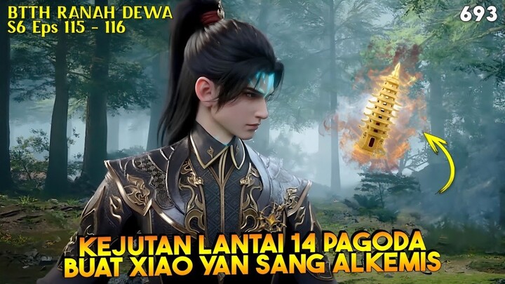 KEJUTAN LANTAI 14 PAGODA PEMURNIAN BUAT XIAO YAN - BTTH RANAH DEWA #btthranahkaisar #btthseason5