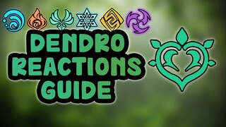 Dendro Elemental Reactions Guide (Bloom, Quicken, catalyze, burgeon....) | Genshin Impact