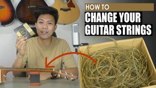 How To Change Your Guitar Strings | The Easiest Way!