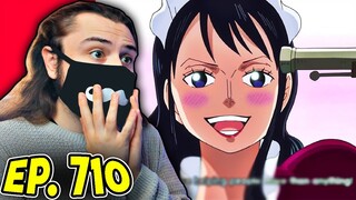 BABY 5 IS GOING TO DO WHAT?!?!? - One piece REACTION Episode 710