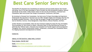 Best Care Senior Services