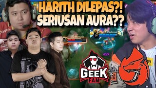 HARITH DI LEPAS ? INI SERIUS AURA ? GILA SAKIT BANGET HARITH CADERA WOI ! GEEK VS AURA MPL SEASON 13