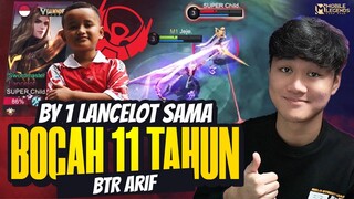 NANTANGIN BOCIL 11 TAHUN BY1 LANCELOT BTR ARIF VS LANCELOT JEJE - Mobile Legends