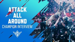 Award Ceremony & Champion Interview w/ Attack All Around | FFWS 2022 SENTOSA | Free Fire NA