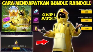 CARA CEPAT MENYELESAIKAN MISI ZOMBIE INVASION TERBARU !! AUTO DAPAT BUNDLE RAINDOLL - Free Fire