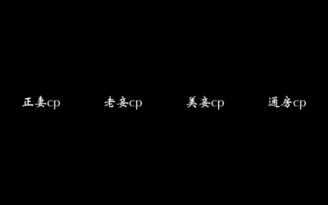 魏姐后宫之正妻，老妾，美妾，通房cp