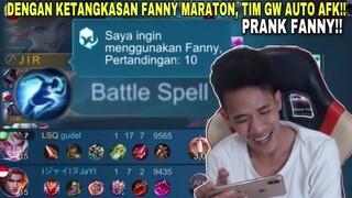 FANNY 10MATCH PAKE SPELL PELARI MARATHON, TIM GW AUTO FEEDER + AFK COK MATI SELUSIN KWKW !!