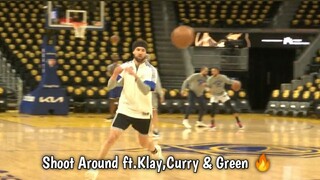 Warriors practice ft.Steph,Klay & Green 🔥