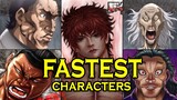 Baki Fastest Characters