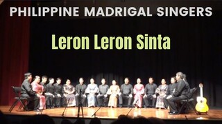 Leron Leron Sinta (Arr: Saunder Choi) | PHILIPPINE MADRIGAL SINGERS