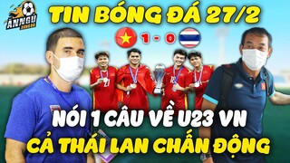 Vừa Về Thái Lan, HLV Salvador Garcia HOÀN HỒN Nói 1 Câu Về U23 VN Khiến Cả Xứ Chùa Vàng Chấn Động