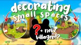 Decorating Small Spaces + a NEW Villager!!! Let's Play ACNH #9
