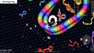 Slither.io A.I. 200,000+ Score Epic Slitherio Gameplay #90 12