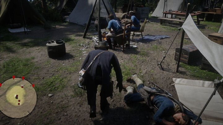 [Red Dead Redemption 2] Arthur teaches you how to help Luoyu retrieve the holy relic without being d