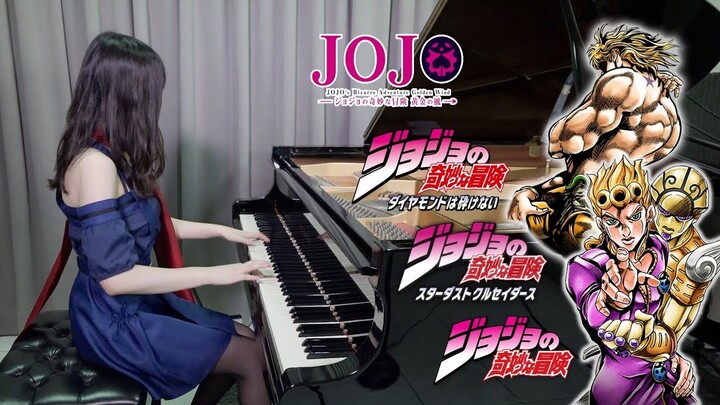 JOJO'S BIZARRE ADVENTURE PIANO MEDLEY - 150,000 Subscribers Special - Ru's Piano