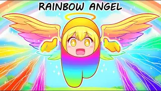 Among Us NEW RAINBOW ANGEL ROLE! (Mod)