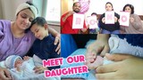 Meet our daughter | Name & face reveal