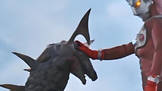 If Ultraman meets his former pet, will he beat it or not?