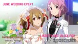 Sword Art Online Integral Factor: June Wedding Event Lisbeth and Silica POV
