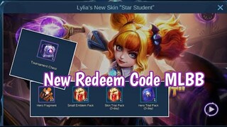 New Redeem code in Mobile Legends February 2020