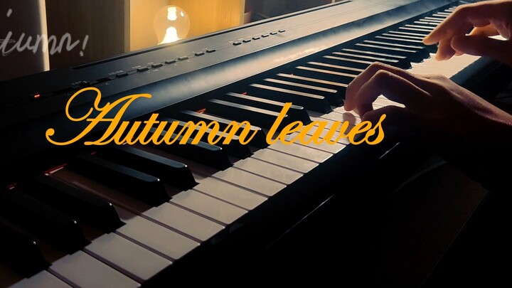 Pengaturan Piano Jazz Daun Musim Gugur