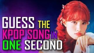 [KPOP GAME] CAN YOU GUESS THE KPOP SONG IN ONE SECOND