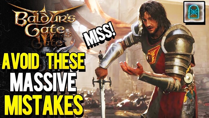 10 Huge Mistakes Holding You Back Right Now! Baldur's Gate 3 Guide To Combat, Gear Up & More Tips