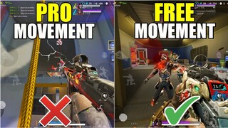 I used only FREE MOVEMENTS vs PRO PLAYERS🔥(Apex Legends Mobile)