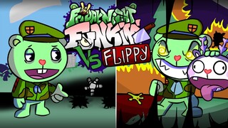 ดวลเดือดกับ Flippy ตัวละครดังจาก Happy Tree Friend | Friday Night Funkin&#39;