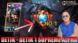 DETIK DETIK SUPREME 1 ALPHA LAGI DI SEASON 21 AUTO MENGGANAS