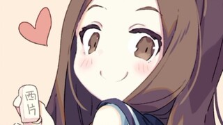 [Teasing Master Takagi-san] A sweet video clip of Takagi and Nishikata