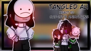 DSMP Tangled AU reacts to SAD-ist Animation || 5.2/?? || Gacha Club || DSMP