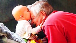 Best Baby Playing with Grandparent Moments - Funniest Babies Video