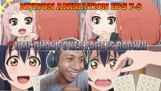 [ID Blind Reaction] Nijiyon Animation EPS 7-9 - Kejadian Umi-chan Terjadi Lagi