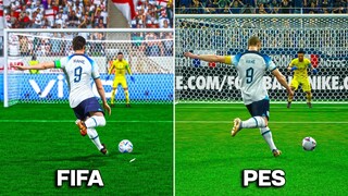 HARRY KANE Penalty | PES vs FIFA (2014-2023)