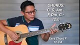 OH GILIW KO MISS NA MISS KITA | Basic Guitar Tutorial for Beginners (Tagalog)