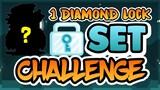 One Diamond Lock Set Challenge!! | Growtopia