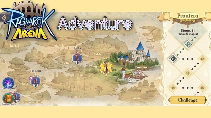 Ragnarok Arena: Adventure 5-1 to 5-10