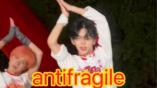 เต้น Antifragile อีกครั้งในสนามเด็กเล่นของมหาวิทยาลัย! (เวอร์ชั่นชายล้วน) ยิงตรงของ Xu Yunzhen~