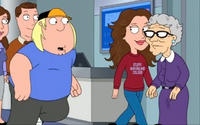 【 Family Guy 】คู่ที่สมบูรณ์แบบของ Chirs