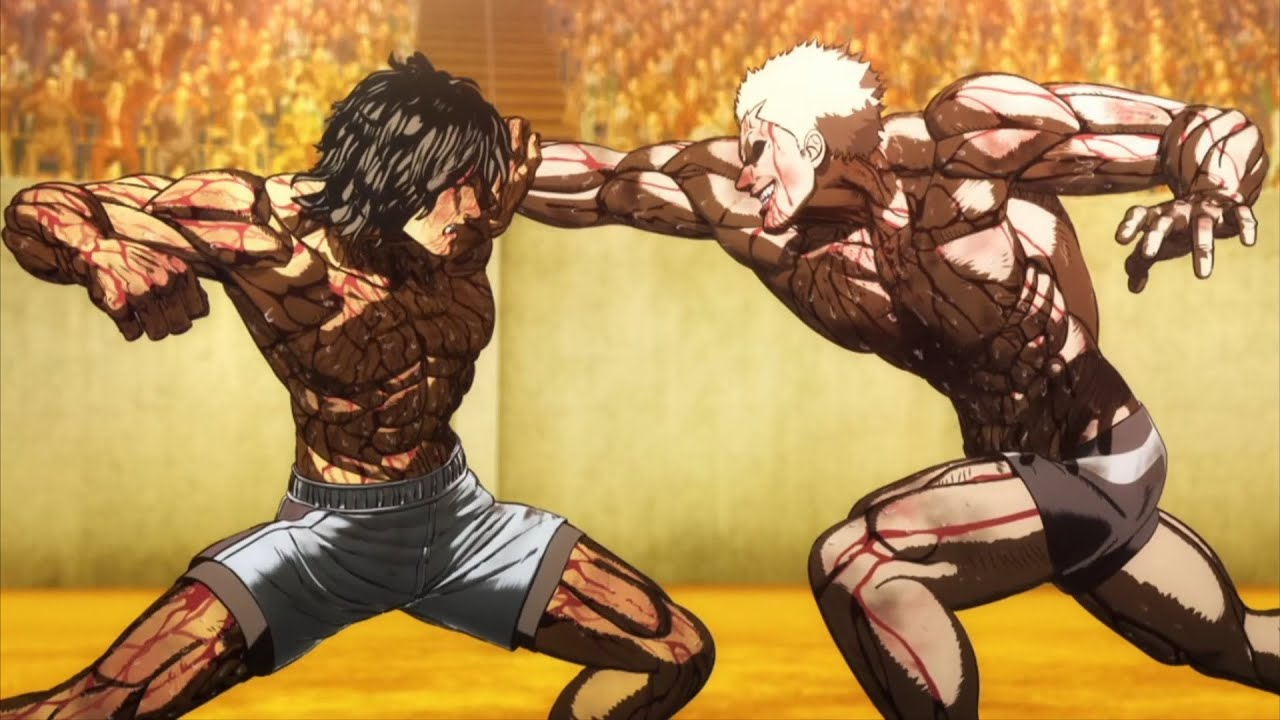 Tokita Ohma vs Kure Raian - Kengan Ashura Battle - #anime - video