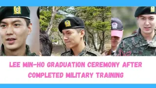 Lee Min-ho Graduation ceremony after Completed military training 2021